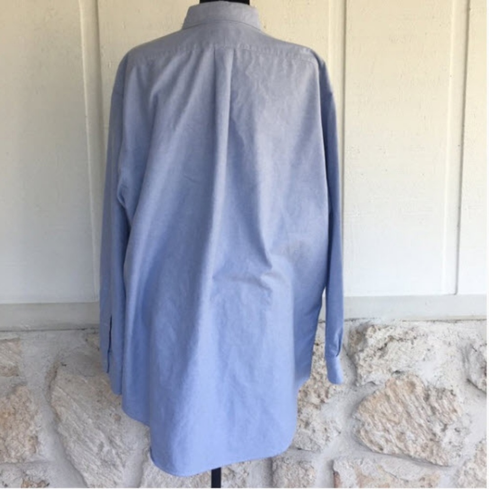 DONATED!! Blue Ralph Lauren men’s dress shirt - Picture 2 of 5